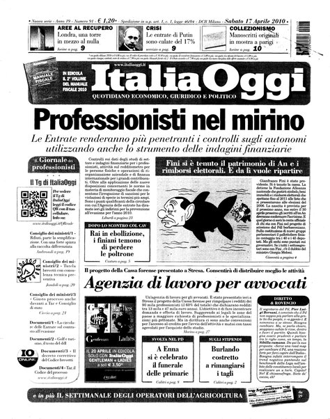 Italia oggi : quotidiano di economia finanza e politica